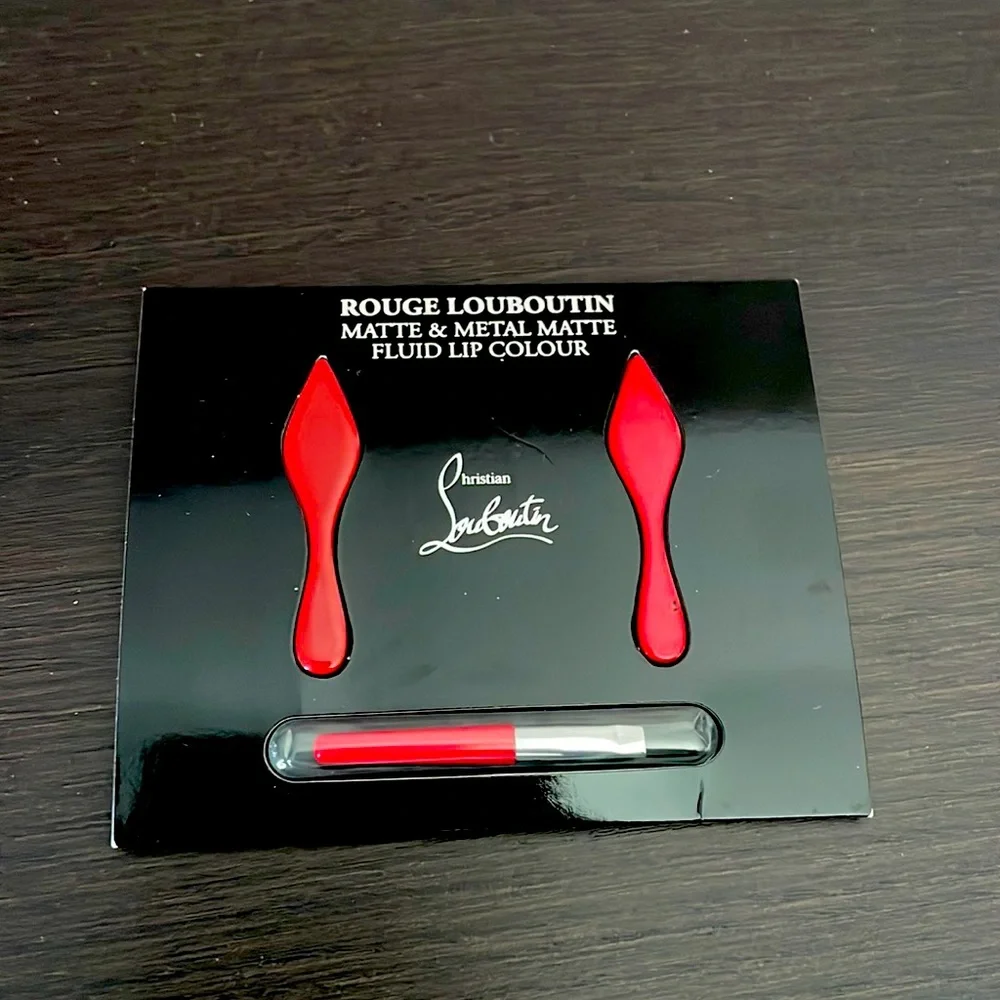 Rouge Louboutin Matte & Metal Matte Fluid Lipcolour - Picture 1 of 2